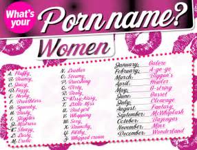 Porn Star Names Generator